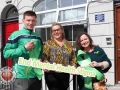 Pictured at the EmployAbility Limerick Office for the launch of the upcoming Green Ribbon campaign and 'Time to talk' day on Tuesday May 7th are Kevin Downes, Limerick Senior hurler, Ursula Mackenzie, EmployAbility Limerick, and Amanda Clifford, A.B.C for Mental Health. Picture: Conor Owens/ilovelimerick.